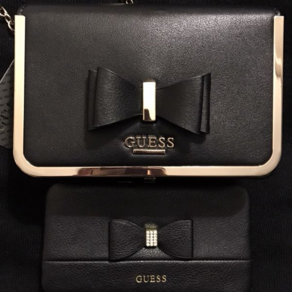 Guess Crossbody Bow purse with matching wallet